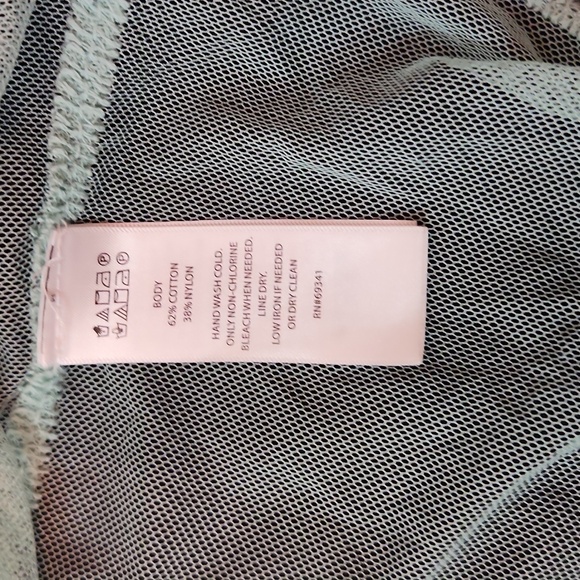 Rachel Zoe seafoam green sheer duster - Picture 9 of 9